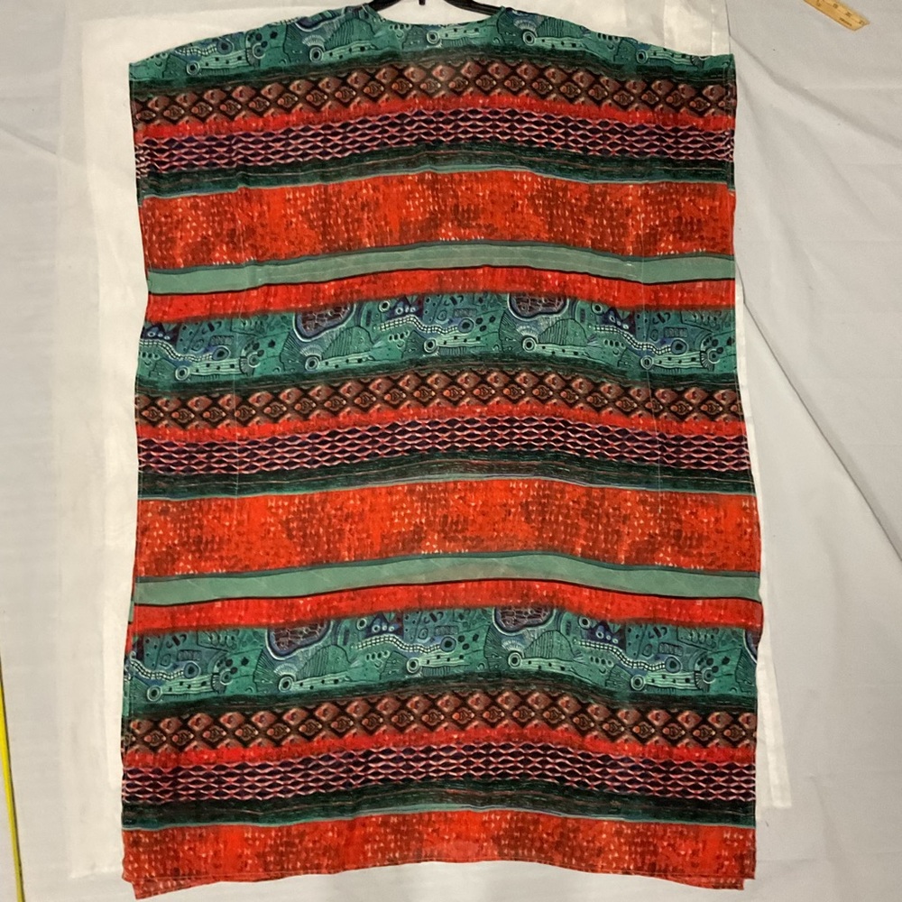 NWOT Plus Size Tall Boho Chic Summer Beach Dress Full Length Outdoor Pool Party - Picture 10 of 15